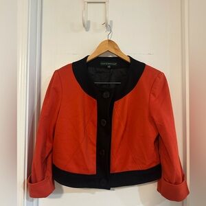 Harve Benard Women's Red and Black Blazer